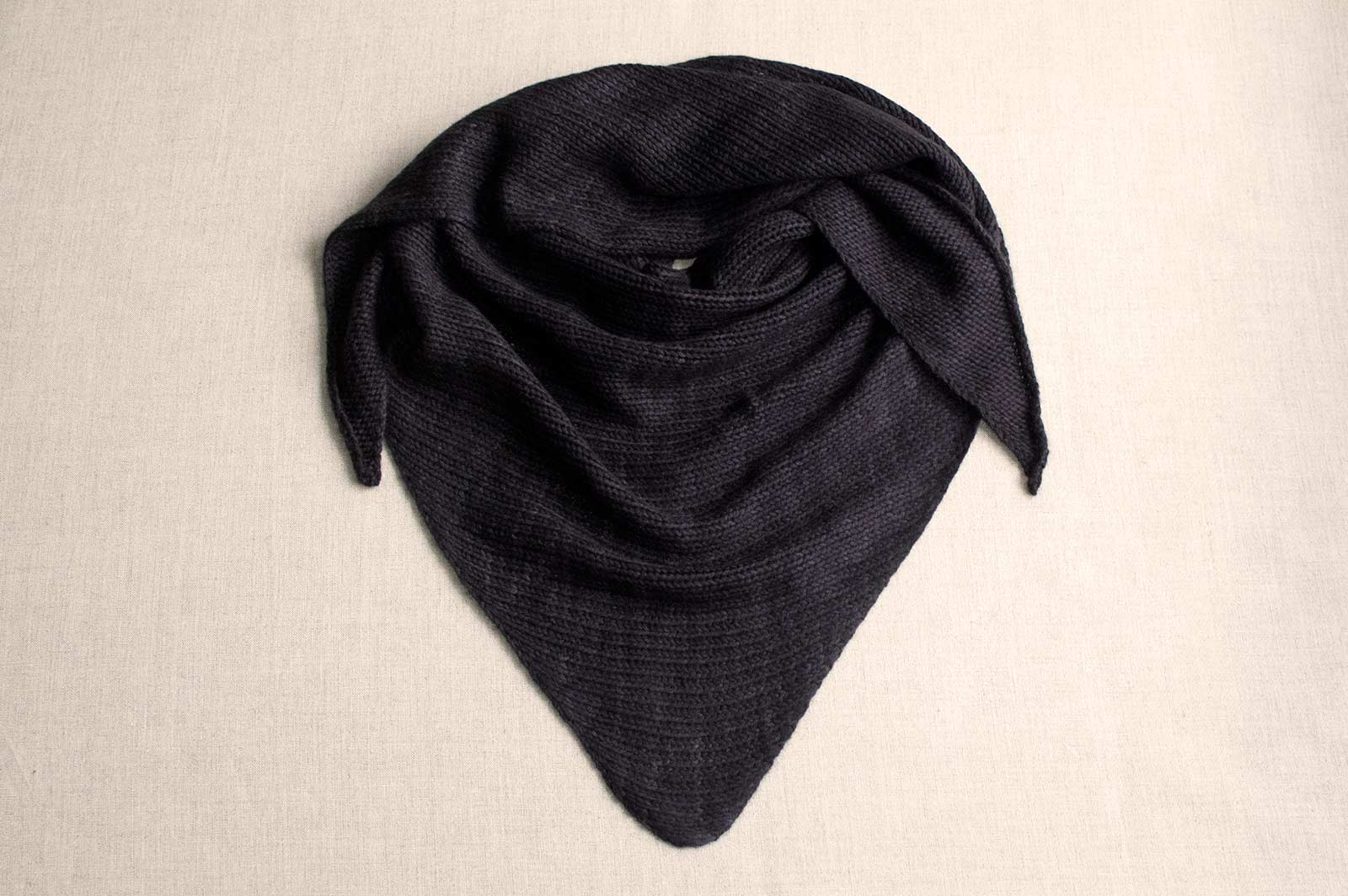 PDF Pattern Download // Knit Triangle Scarf – Cashmere Treats